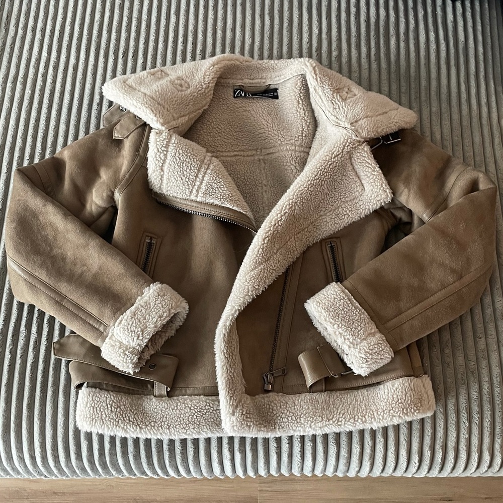 Zara fleece jacket